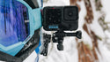 Helmet Front + Side Mount Rental - Val Thorens, France